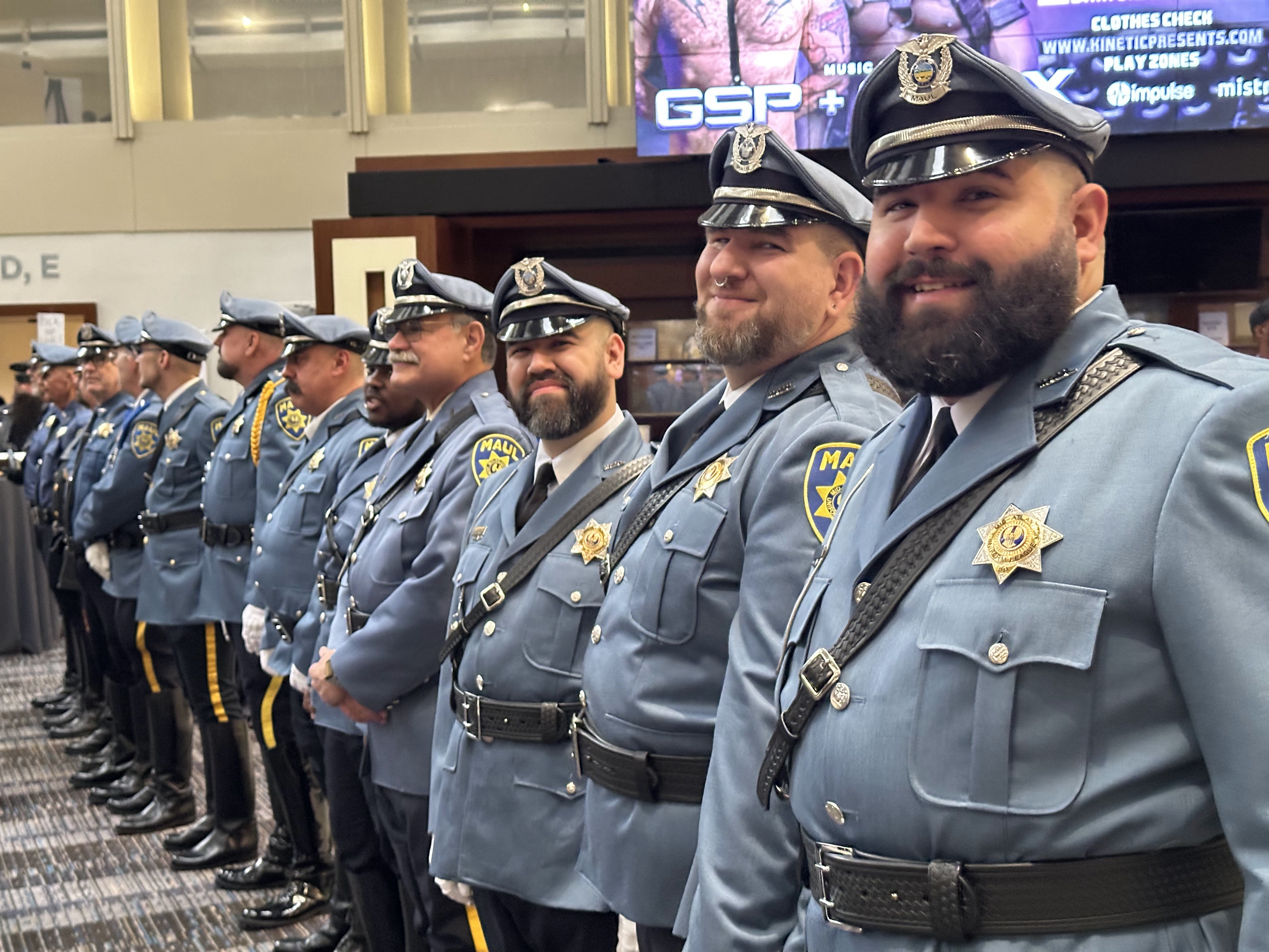 MAUL Officers in formation
